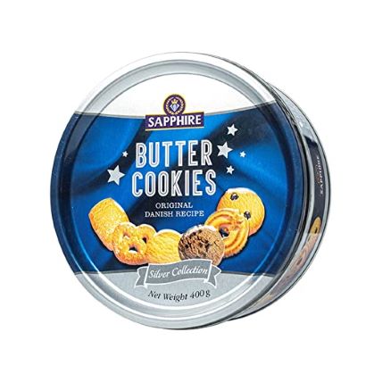 Sapphire Butter Cookies Silver Collection