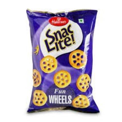 Haldirams Chips Snac Lite Fun Wheels 