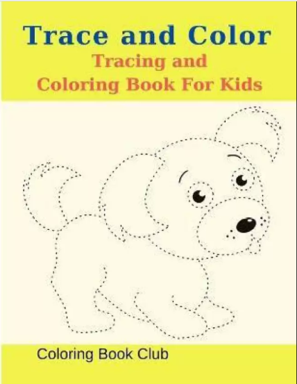 Trace & Colour Book