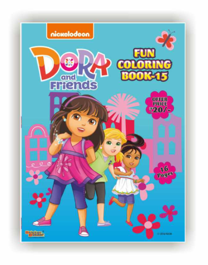 Dora Fun With Colours Book