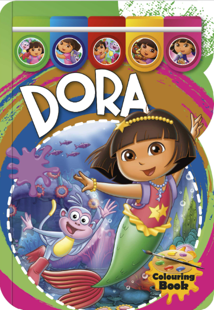 Dora Fun With Colours Book