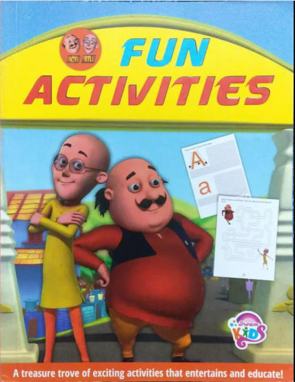 Fun Activity Book Motu Patlu Book