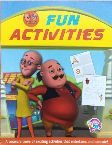 Fun Activity Book Motu Patlu Book