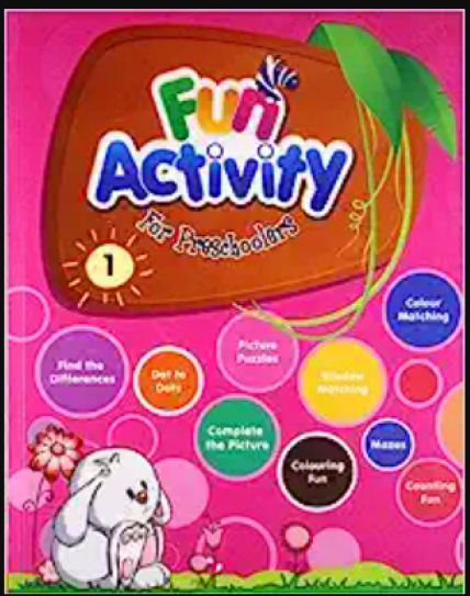 Fun Acitivity For Preschoolers 1 Book