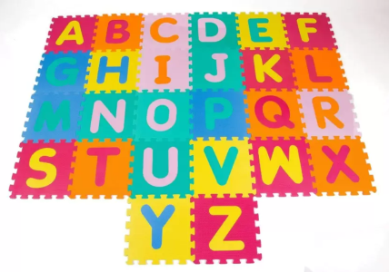 Eva Tile Alphabets Mat (L) Size