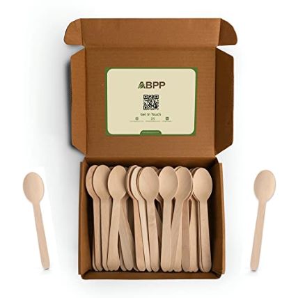 Disposable Wooden Spoons Fruit  Kanta