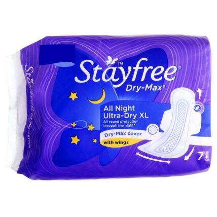 Stayfree Dry Max All Night Ultra Dry XL