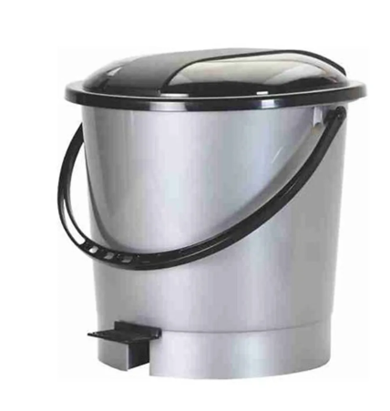 Ratan Dustbin Bon Bon Silver