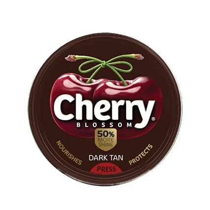 Cherry Shoe Polish Blossom Dark Tan 