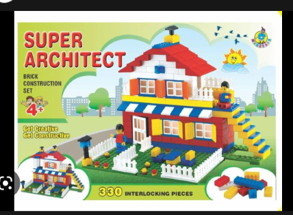 Maharaja Toys Super Architect Brick Construct 