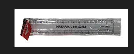 Nataraj Scale 621 Transparent 15 Cm