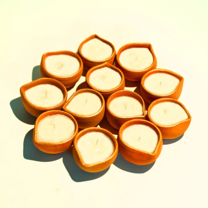 Wax Diya Candle