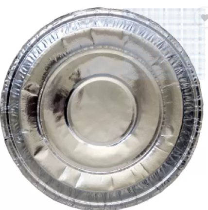 Disposable Plate Silver 