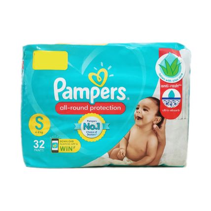 Pampers Diaper Pants Small All Round Protection