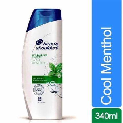 Head And Shoulders Shampoo Anti Dandruff Cool Menthol	