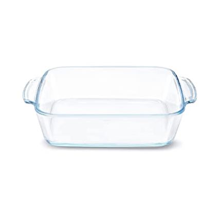 Borosil Container Microwavable L Square Dish With Handle