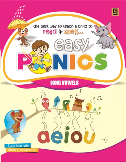 Easy Phonics Long Vowels Book