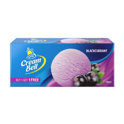 Cream Bell Ice Cream Blackcurrant