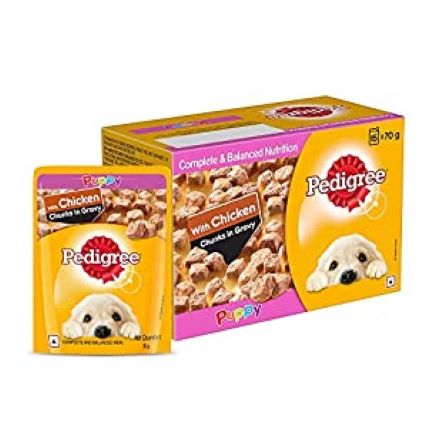 Pedigree Puppy Chicken Chunks Gravy