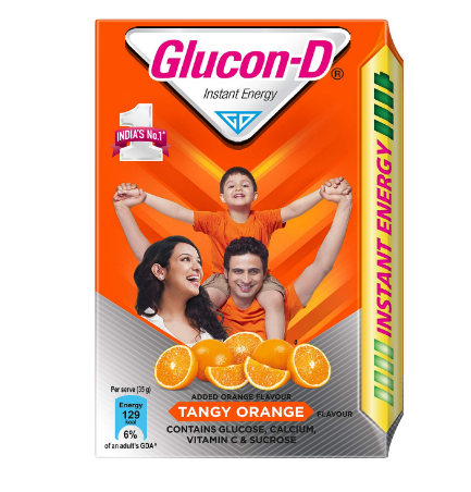 Glucon D Energy Drink Tangy Orange