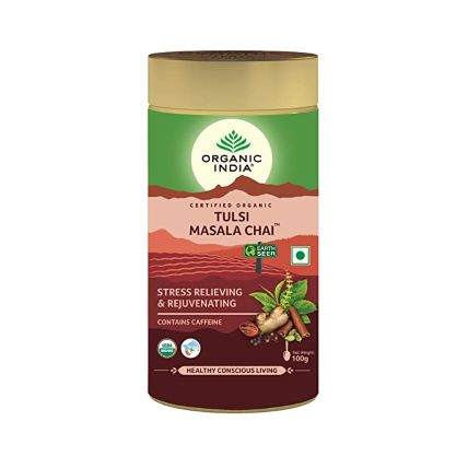 Organic India Tea Tulsi Masala Chai Bags