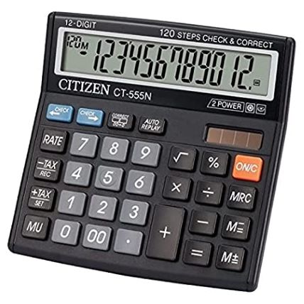 Casio Calculator CT - 555N Citizen 