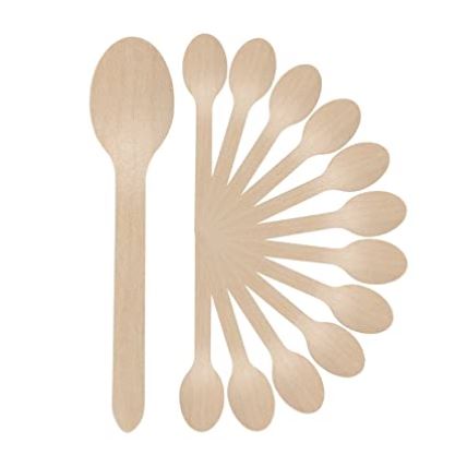 Disposable Wooden Spoon 140 Ml