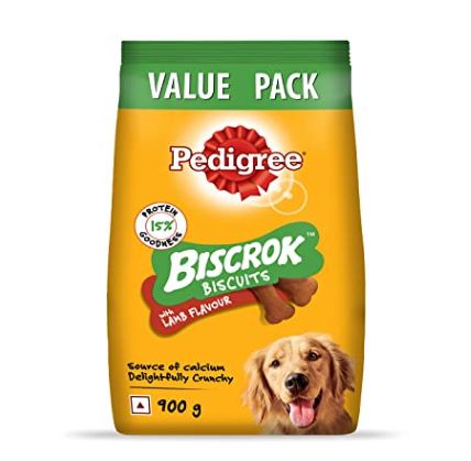 Pedigree Biscrok Biscuit With Lamb Flavour