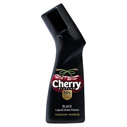 Cherry Shoe Polish Liquid Black 