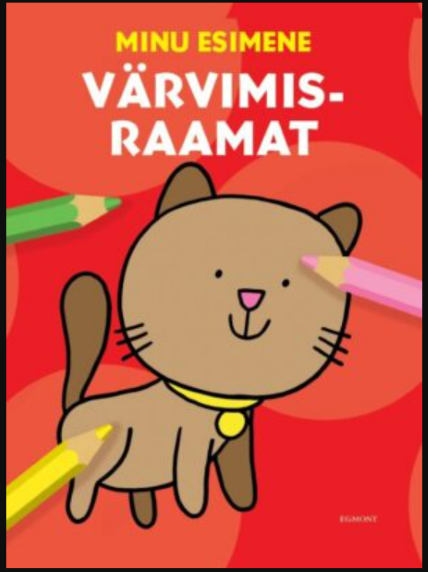 Minu Esimene Varvimis Raamat Book