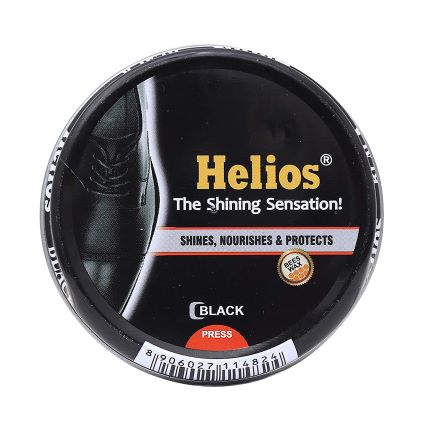 Helios Shoe Polish Wax Black 