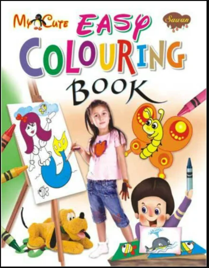 Easy Colouring Book