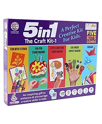 5 In 1 The Craft Kit 1 Five Kits Combo