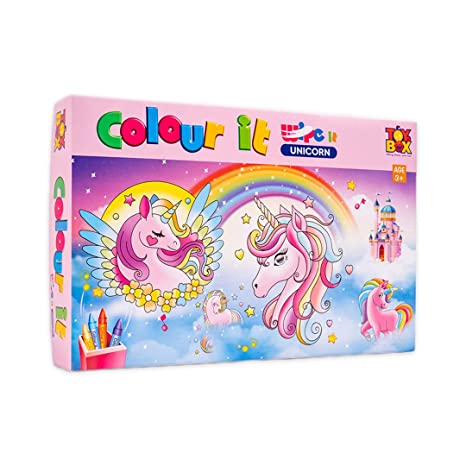 Colour It Wipe It Unicorn Age 3 plus