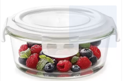 Borosil Bowl Microwaveable Klip N Store Round 620 Ml