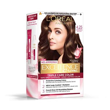 Loreal Paris Hair Colour Excellence Creme Brown 4.25