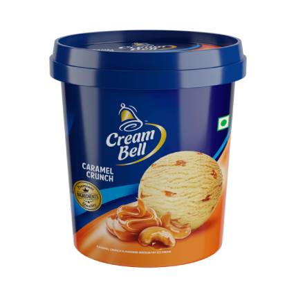 Cream Bell Ice Cream Caramel Crunch  