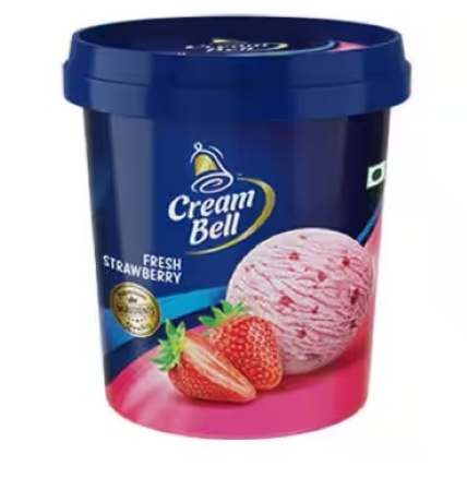 Cream Bell Ice Cream Fresh Chikoo Tub