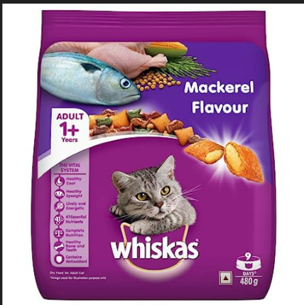 Whiskas Mackerel Flavour Cat Food