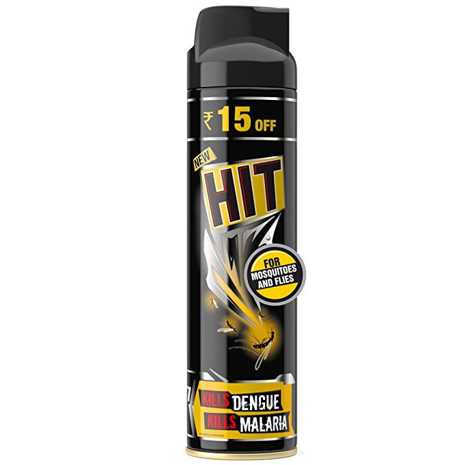 Hit Repellents Spray Flying Insect Killer Black