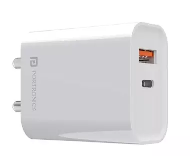 Portronics Adapto One (18w) With Quick Charge