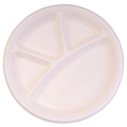 Disposable Plate Biodegradable Plain 11 Inch