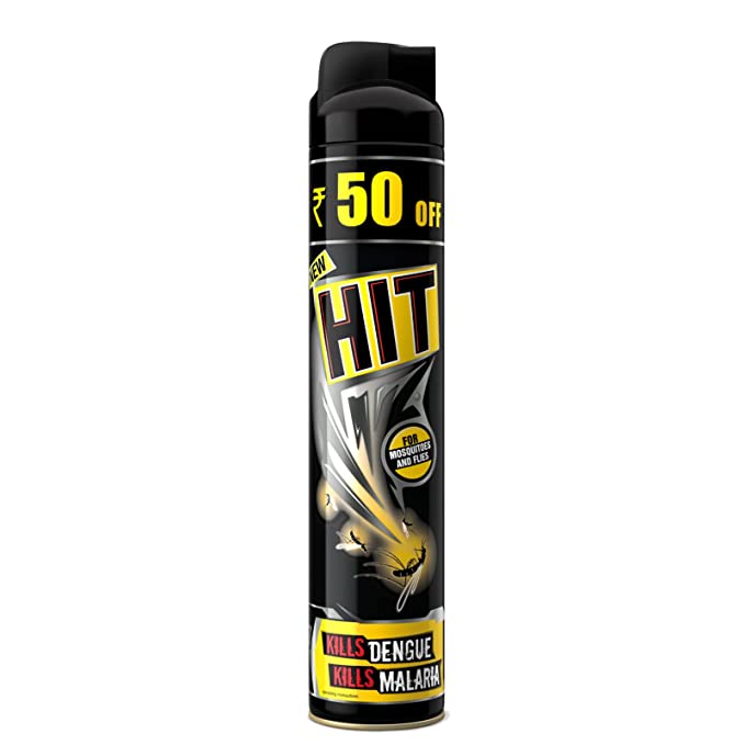 Hit Repellents Spray Flying Insect Killer Black