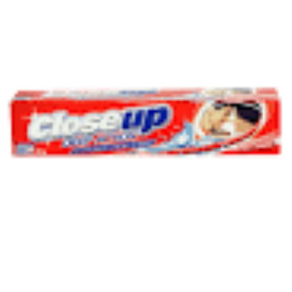 Closeup Tooth Paste Deep Action Red Hot