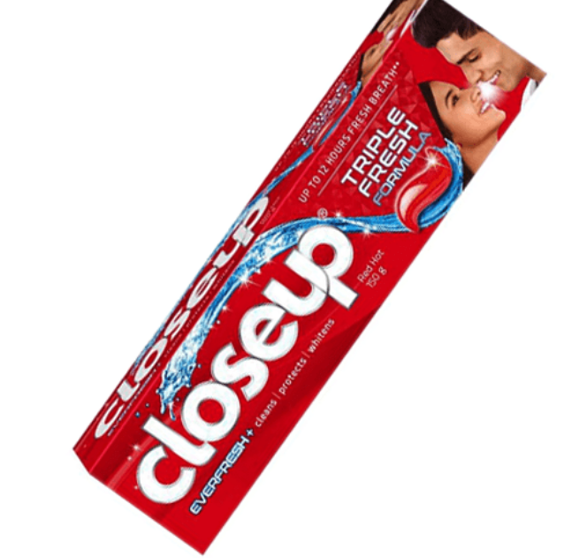 Closeup Tooth Paste Triple Fresh Formula 