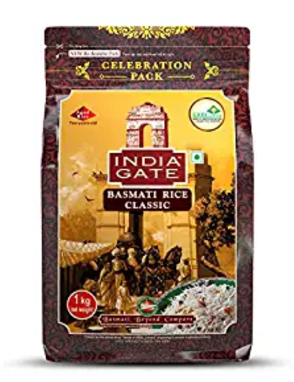 India Gate Rice Basmati Classic	