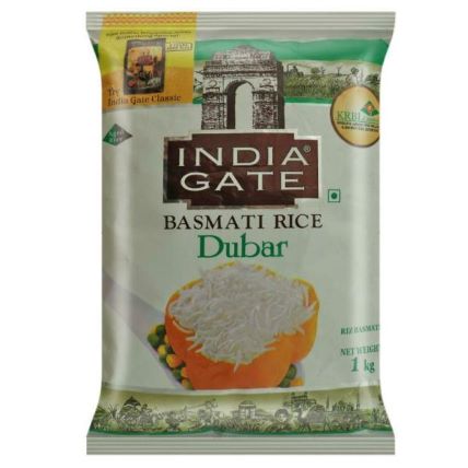 India Gate Rice Basmati Dubar	