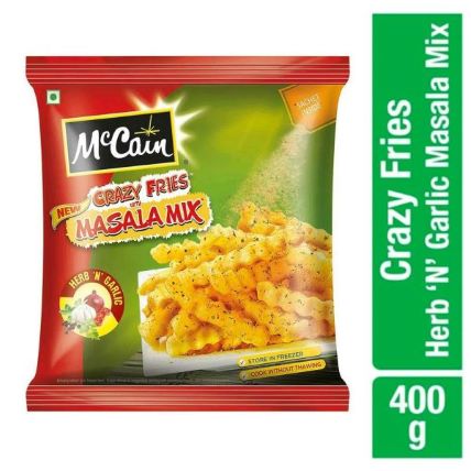 Mc Cain Frozen Veg Snacks Crazy Fries Masala Mix