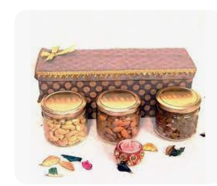 Triveni Dry Fruits Box 3 Jar