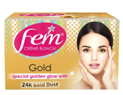 Fem Face Cream Bleach Special Golden Glow